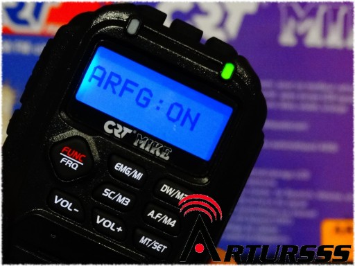 CB радио CRT Mike v2021 ASQ RF усиление + расширение