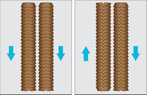 WŁOSY NATURALNE SŁOWIAŃSKIE 60CM 100 sztuk 0,8g