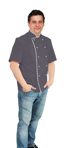 СВИТШОТ ШЕФ-ШЕФА, КОРОТКИЙ РУКАВ, С ПЛАНКОМ, 5XL