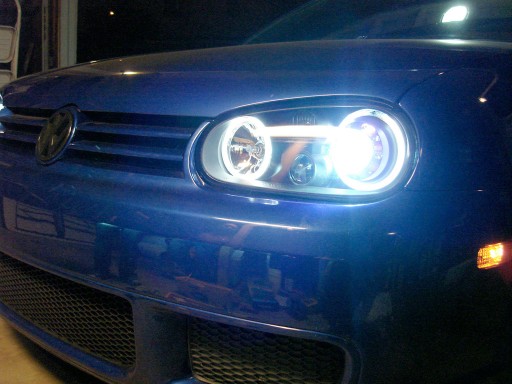 THICK CCFL кольца на VW GOLF IV 4 для дневной езды