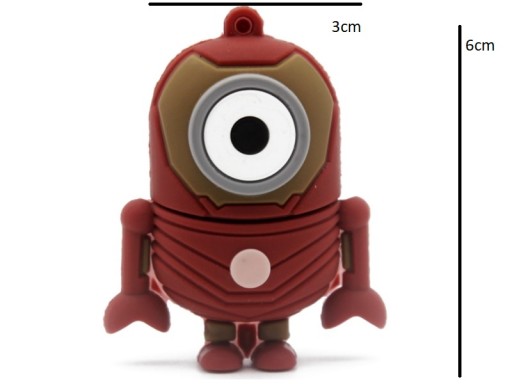 USB-НАКОПИТЕЛЬ 16 ГБ MINIONS IRONMAN BAJKA WYS24HPL