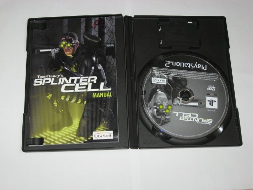 Игра TOM CLANCYS SPLINTER CELL PS2 очень хорошая 3xA