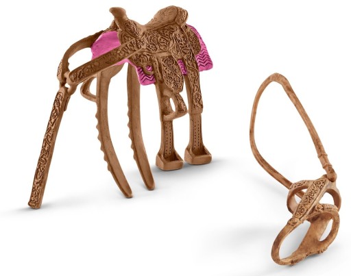 SCHLEICH 41417 НАСТОВКА В СКАЧКЕ, БОЧКА, ЛОШАДЬ