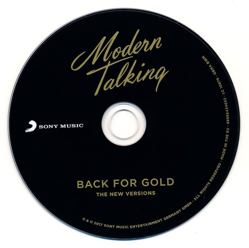 Modern Talking Back For Gold, НОВАЯ ВЕРСИЯ, СПЕЦИАЛЬНЫЙ КОМПАКТ-ДИСК