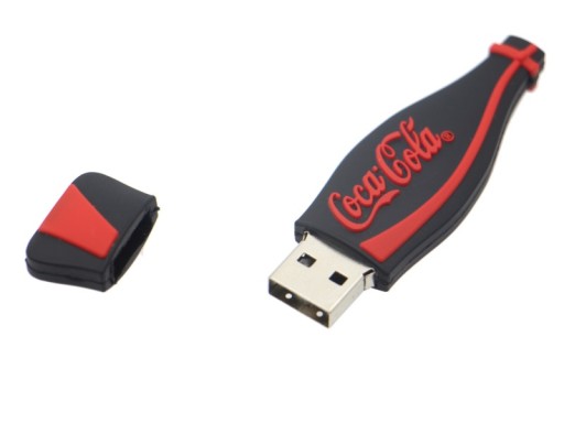 НАКОПИТЕЛЬ 32 ГБ 3.0 USB БУТЫЛКА COCA COLA ЧЕРНЫЙ