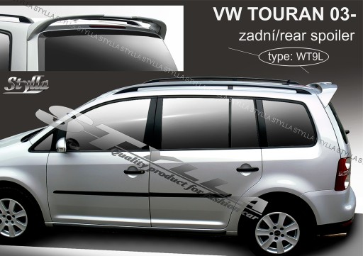 Спойлер спойлер на VW Touran MPV MK1 2003-- 2 типа