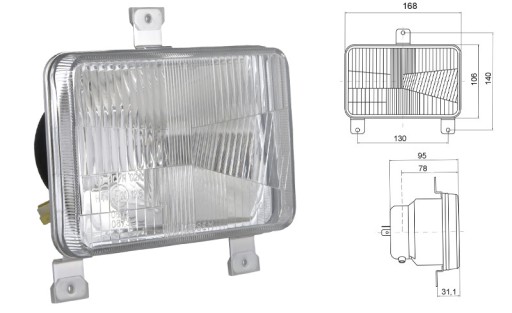 ФАРА MASSEY FERGUSON, серия 3000 (02088)