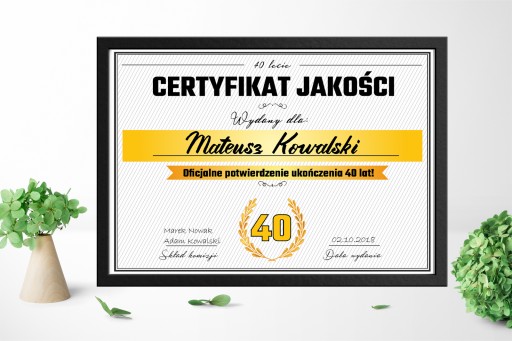 СЕРТИФИКАТ Подарок на 40-летие, ДЕНЬ РОЖДЕНИЯ, ДОСТАВКА!