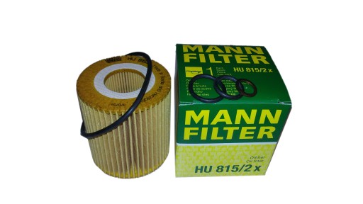 MANN FILTR OLEJU HU815/2X BMW 1 3 5 X1 X3 Z4