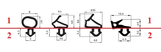10мб+Клей Уплотнитель оконный S-1126 VEKA