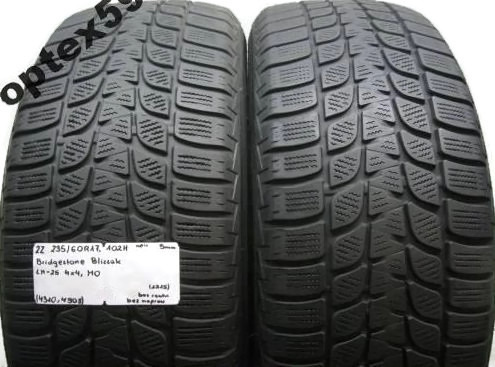 2Z 235/60R17 Бриджстоун Близзак LM-25-4 102H 4310