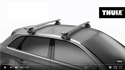 Багажник на крышу THULE WINGBAR Skoda FABIA IV 22-