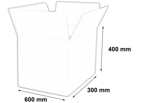 КОРОБКА БОЛЬШАЯ КАРТОННАЯ 600х300х400 КОРОБКА БОЛЬШАЯ 650г BC