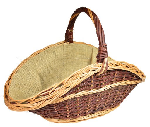 Каминная корзина плетеная WOOD BASKET XL ДЖУТ