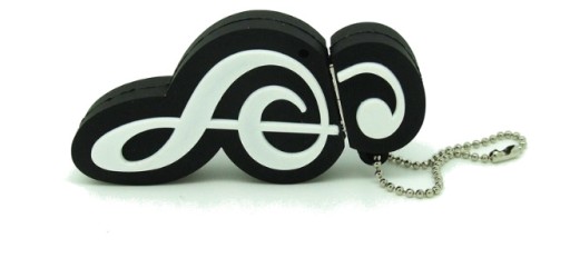 PENDRIVE KLUCZ WIOLINOWY MUZYKA NUTA 32 GB 3.0 USB