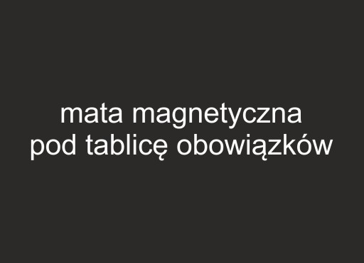 Магнитный коврик для доски по дому.