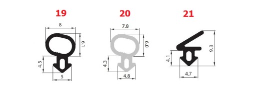 ALUPLAST S-1172 Уплотнитель оконный