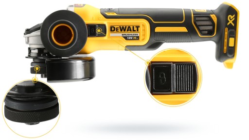 БЕСЩЕТОЧНАЯ ШЛИФОВАЛЬНАЯ МАШИНА DeWalt DCG405N 18В + ДИСКИ