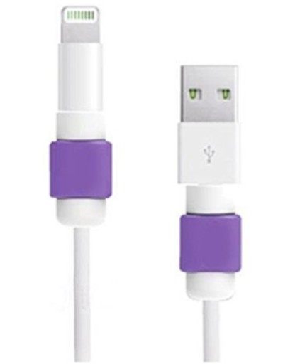 КРЫШКА для Lightning USB-КАБЕЛЯ Apple iPhone ФИОЛЕТОВЫЙ