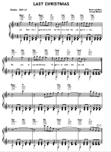 МИРОВЫЕ РОЖДЕСТВЕНСКИЕ ХИТЫ - PIANO CHRISTMAS SHEET SHEET