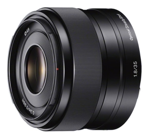 Объектив SONY SEL E 35mm f/1.8 OSS черный