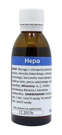 PIOMAR Hepa proboc 60мл - регенерирует печень, почки + пробиотик