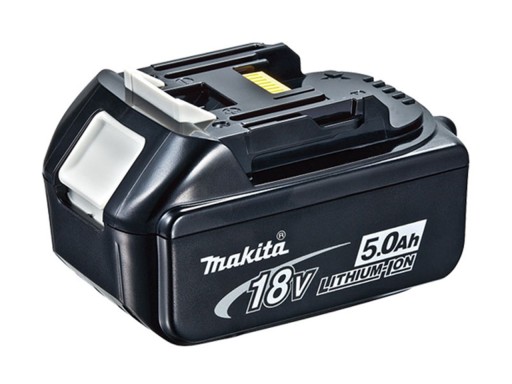 Аккумуляторная бесщеточная шлифовальная машина Makita 18 В с угловыми аккумуляторами 125 мм.