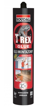 SOUDAL T-REX МОНТАЖНЫЙ КЛЕЙ СУПЕР ПРОЧНЫЙ 380Г