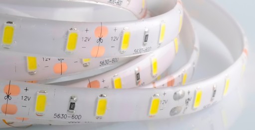 Taśma LED 5630 300LED IP65 wodoodporna ZIMNA 0.5m