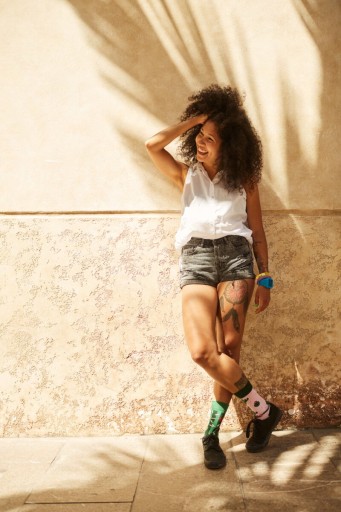 Разноцветные носки MANYMORNINGS Summer Cactus 39–42