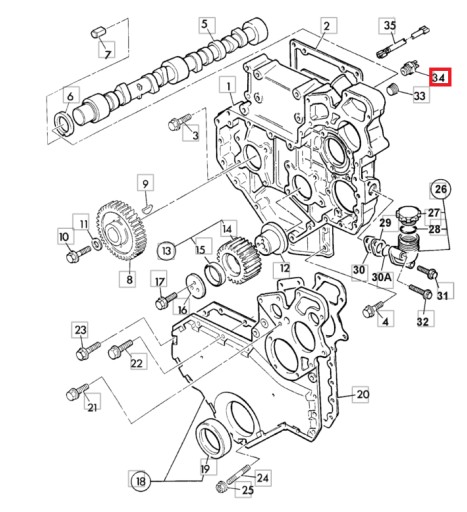 ДАТЧИК ХОЛОДНОГО ЗАПУСКА JCB 3CX PERKINS 701/60014