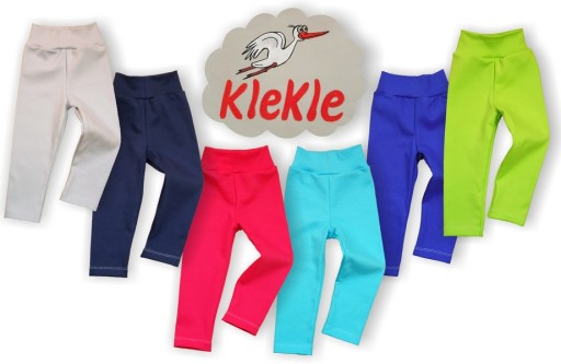 Legginsy Leginsy GETRY Różne KOLORY Różowy AMARANT r 80 KLEKLE