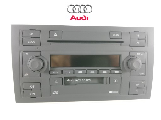 РАДИО CD AUDI 6CD SYMPHONY II A4 S4 B6 B7 НОВЫЙ КОД