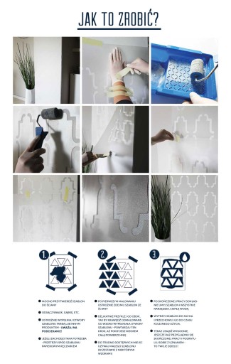 Szablon malarski marokański ASILA STENCILS