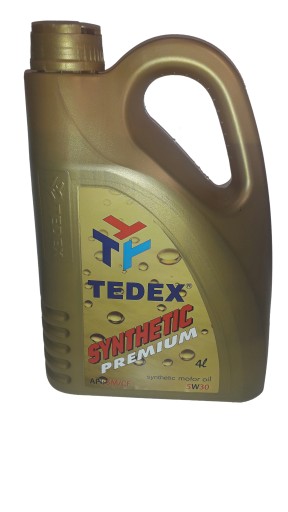 TEDEX SYNTHETIC PREMIUM OIL 5W30 5л 4л + 1л