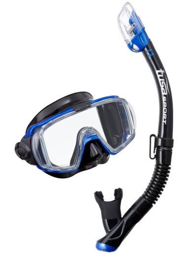 TUSA ZESTAW NURKOWY snorkeling maska VISIO fajka SUCHA UC3125 QBMB + ETUI