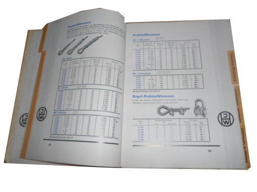 Довоенный каталог материалов HOFMANN Verbindungsmaterial