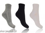 SKARPETY PÓŁFROTTE męskie białe 41-43