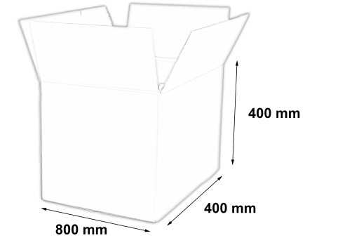 КОРОБКА БОЛЬШАЯ КАРТОННАЯ 800х400х400 ВС 10 шт.