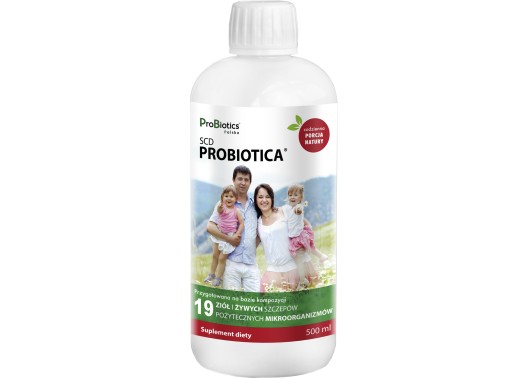 Пробиотики Organic Probiotica 500мл с травами