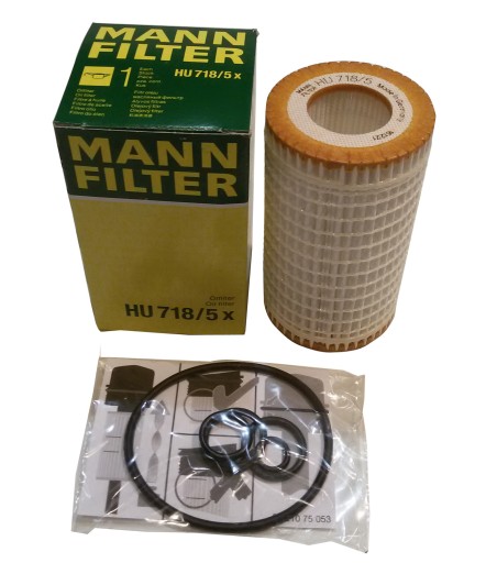 MANN FILTR OLEJU HU718/5X MERCEDES C W203 W204 E M
