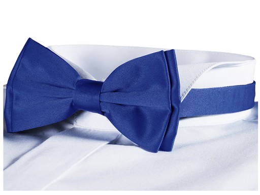 TIE + BOX Мужской галстук-бабочка Васильковый синий mu22