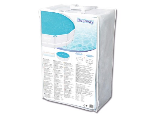 Солнечное покрытие Термальный коврик Чехол для бассейна 488 см BESTWAY 58253