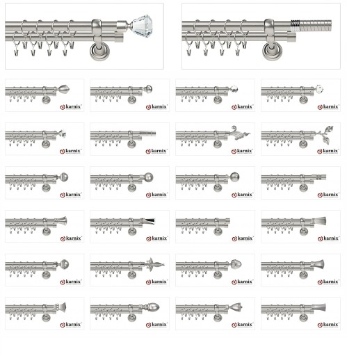 МЕТАЛЛИЧЕСКИЕ КАРДИНСЫ ДЛЯ РИМСКИХ ШТОР 25/25 мм, ИЗГОТОВЛЕННЫЕ НА ИЗМЕРЕНИЕ