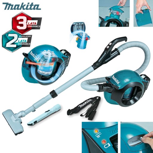 Беспроводной пылесос MAKITA DCL501Z 18В 2 скорости