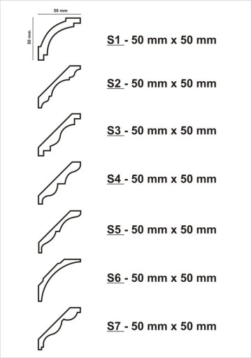 ПОТОЛОЧНЫЕ ПОЛОСЫ STYRODUR XPS STUDTUTA 50X50