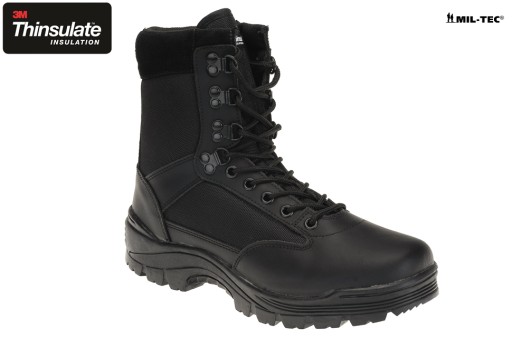 BUTY TAKTYCZNE OCHRONA SECURITY Z ZAMKIEM ykk 47