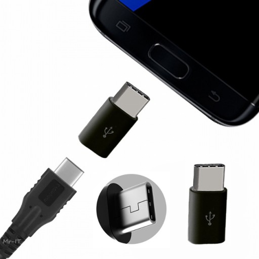 Адаптер Micro USB — USB 3.1 типа C