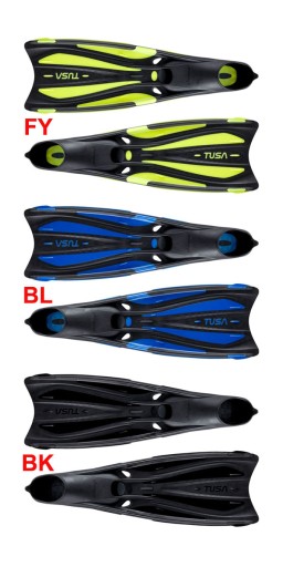 ПЛАСТИНЫ TUSA SOLLA WALLHOSE FF'23 XS 36-37 BK