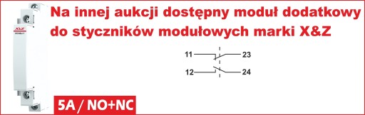 МОДУЛЬНЫЙ 3-ФАЗНЫЙ КОНТАКТОР 25А 4П 4НО катушка 230В переменного тока